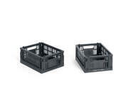Úložný box Colour Crate Mini set 2ks, charcoal