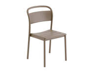 Židle Linear Steel Side Chair, taupe