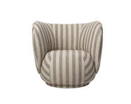 Lounge Chair Rico Louisiana, sand/off-white