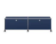 Komoda na kolečkách USM Haller M61, steel blue