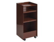 Stolek Folded Trolley Tall Open, dark red