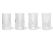 Sklenice Ripple Verrines set 4ks, clear