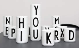 Porcelán a hrnky Design Letters