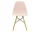 Židle Eames DSW, pale rose