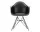 Židle Eames DAR, deep black