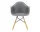 Židle Eames DAW, granite grey