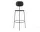 Barová židle Afteroom Bar Chair Plus, black ash