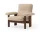 Křeslo Brasilia Lounge Chair, Bouclé 02/dark stained oak