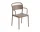 Židle Linear Steel Armchair, taupe