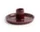 Svícen Disc Small, chestnut brown
