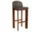 Barová židle Chisel 35 H75, walnut / Grano chocolate