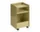 Stolek Folded Trolley Low Open, dark beige green