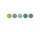 Magnety Magnet Dots, set 5 ks, green