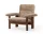 Křeslo Brasilia Lounge Chair, Sheepskin sahara/walnut