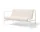Textilní podsedák Palissade Lounge Sofa quilted cushion, cream white