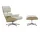 Eames Lounge Chair & Ottoman Chestnut Natural, Nubia 02