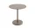 Stolek Linear Steel Café Table Ø70, taupe