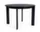 Jídelní stůl Chisel 25 Round Ø110, black lacquered oak