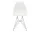 Židle Eames DSR, white/chrome