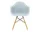 Židle Eames DAW, ice grey