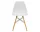 Židle Eames DSW, cotton white