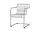 Židle Palissade Cantilever Dining Armchair, galvanised