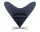 Křeslo Heart Cone Chair, Volo night blue