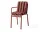Prošívaný podsedák Palissade Chair and Armchair Soft Quilted Cushion, iron red
