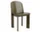 Židle Chisel 65, green umber lacquered beech