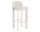 Barová židle Chisel 35 H75, cream white lacquered beech / Mode 11