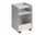 Stolek Folded Trolley Low Open, grey