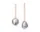 Vánoční ozdoby Bellure Baubles set 2ks, silver