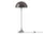 Stojací lampa Panthella 500, original opal brown