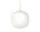 Závěsné svítidlo Rime Ø37, opal/white