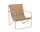 Křeslo Desert Lounge Chair, cashmere/solid cashmere