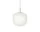 Závěsné svítidlo Rime Ø18, opal/white