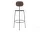 Barová židle Afteroom Bar Chair Plus, dark oak