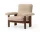 Křeslo Brasilia Lounge Chair, Bouclé 02/walnut
