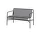 Textilní podsedák Palissade Dining Bench seat cushion, anthracite