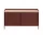 Komoda Enfold Sideboard 124x63, oak/deep red
