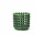 Organizér Ceramic Basket Small, emerald green