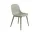 Židle Fiber Side Chair Wood Base, dusty green