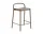 Stolička Linear Steel Counter Stool, taupe