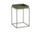 Stolek Tray Table 30x30 High, olive green
