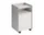 Stolek Folded Trolley Low Drawer, grey