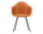 Židle Eames DAX, rusty orange
