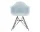 Židle Eames DAR, ice grey