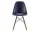 Židle Eames Fiberglass DSW, navy blue/dark maple