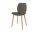 Jídelní židle Seed Wood Upholstered, white pigmented oak / Memory dark beige