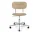 Kancelářská židle Co Task Chair, polished aluminium/natural oak
